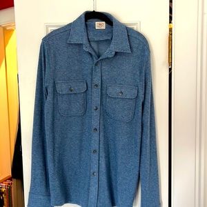 Blue Faherty Legend Sweater Shirt